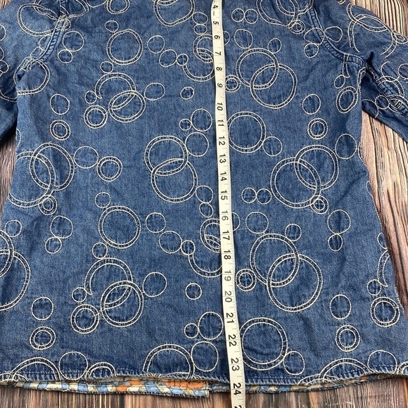 Multiples Jean Jacket- Size Small - Picture 6 of 8